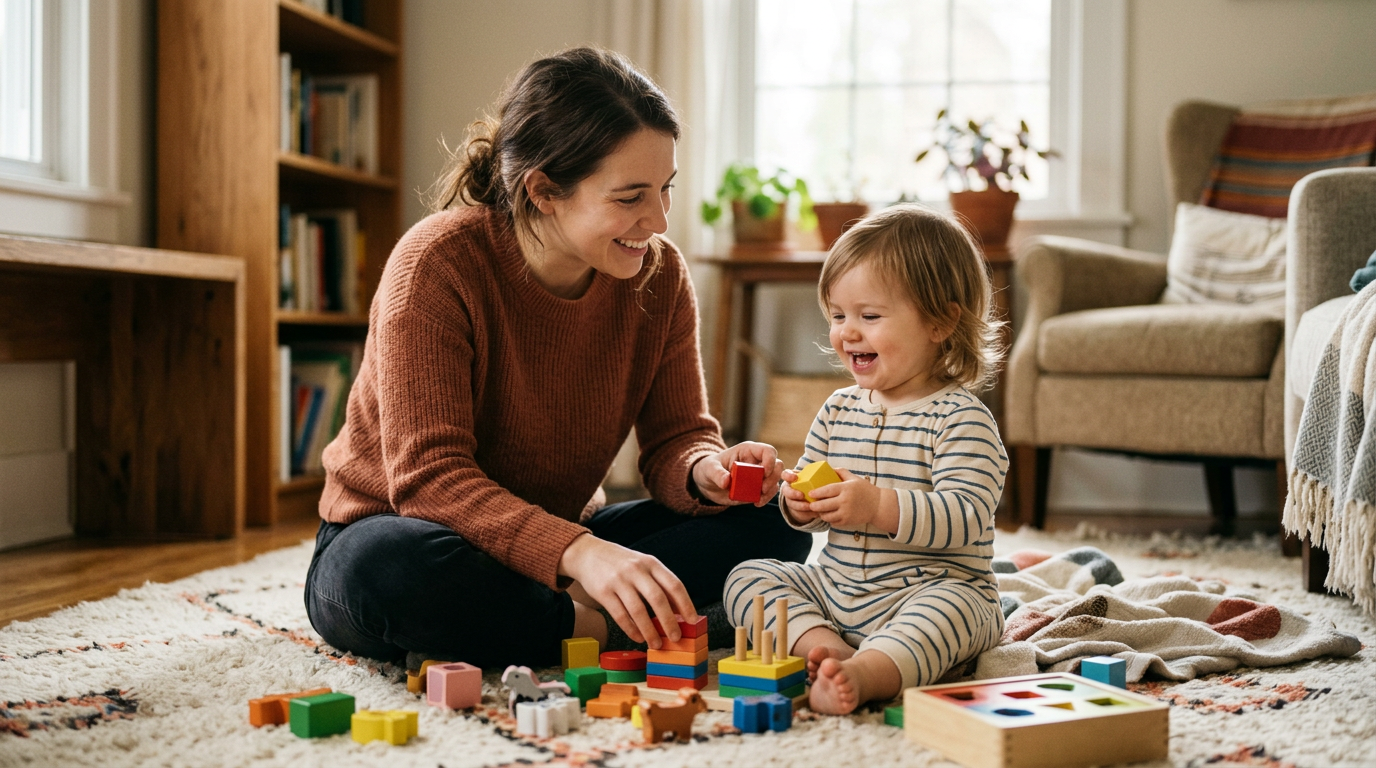 Illustration: play and routines in the toddler years.